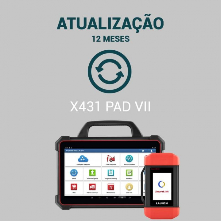 Atualização de 12 meses para X431 PAD VII